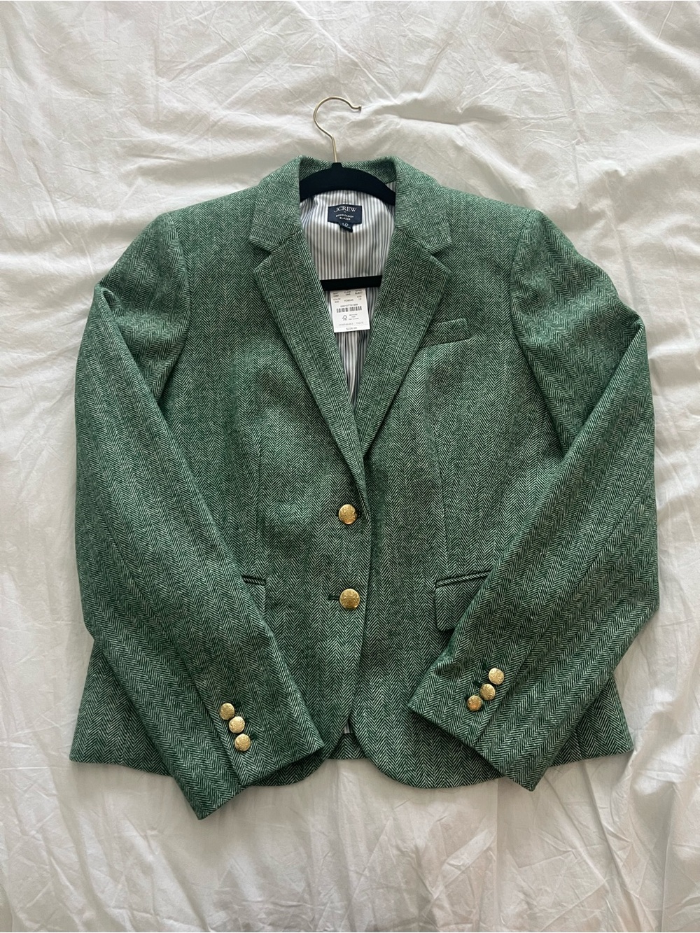 J. Crew Green Blazer Jacket size 10